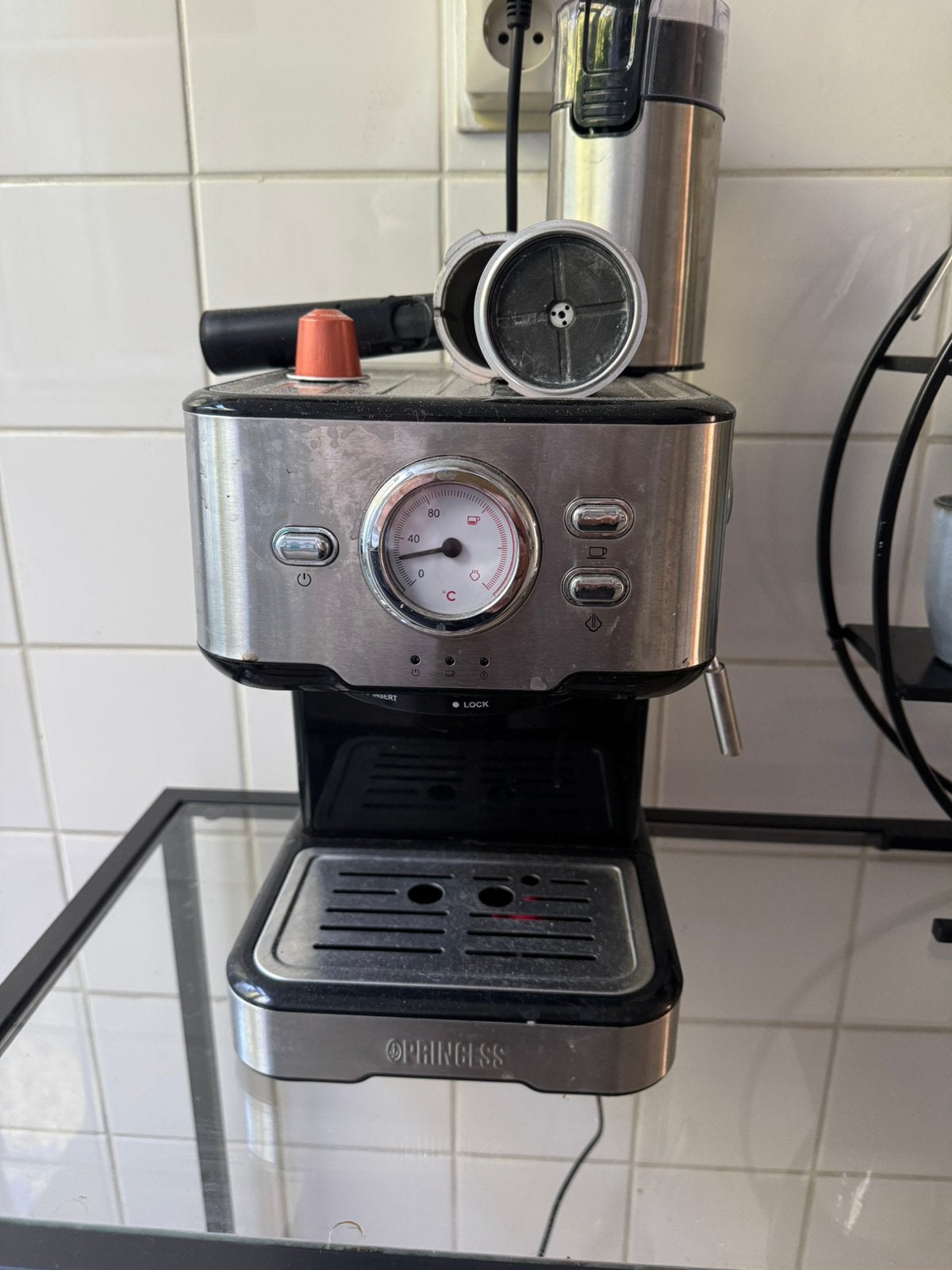 Koffiezetapparaat, Ophalen, Zo goed als nieuw, Koffiemachine, Koffiebonen