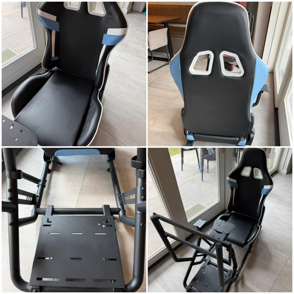 De VDD Gaming Race simulator - stoel, Ophalen, Zo goed als nieuw