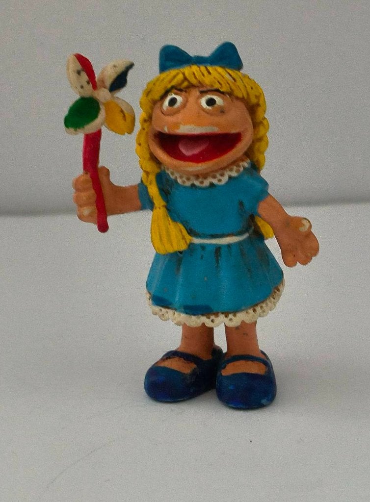 Sesamstraat figuur Betty Lou (Duits)2), Verzamelen, Ophalen of Verzenden, Overige figuren, Gebruikt, Beeldje of Figuurtje