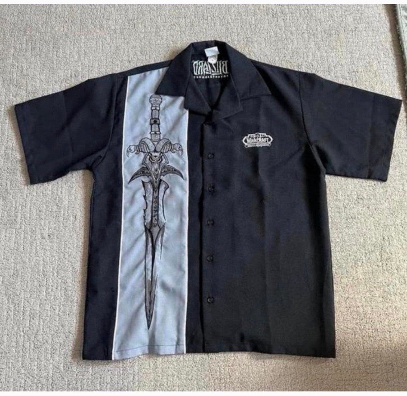 Vintage Blizzard Lich King shirt World Of Warcraft ZELDZAAM, P, Maat 48/50 (M), P, P