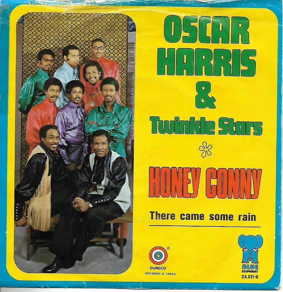 Oscar Harris & Twinkle Stars - Honey Conny, Gebruikt, 7 inch, Single, Pop