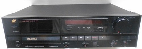 Sansui cassettedeck D V301i zwart als nieuw, Ophalen of Verzenden, Enkel, Overige merken, Tiptoetsen
