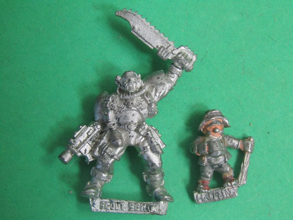 Scout Sergeant - 2nd Edition, Verzenden, Zo goed als nieuw, Warhammer 40000, Figuurtje(s)