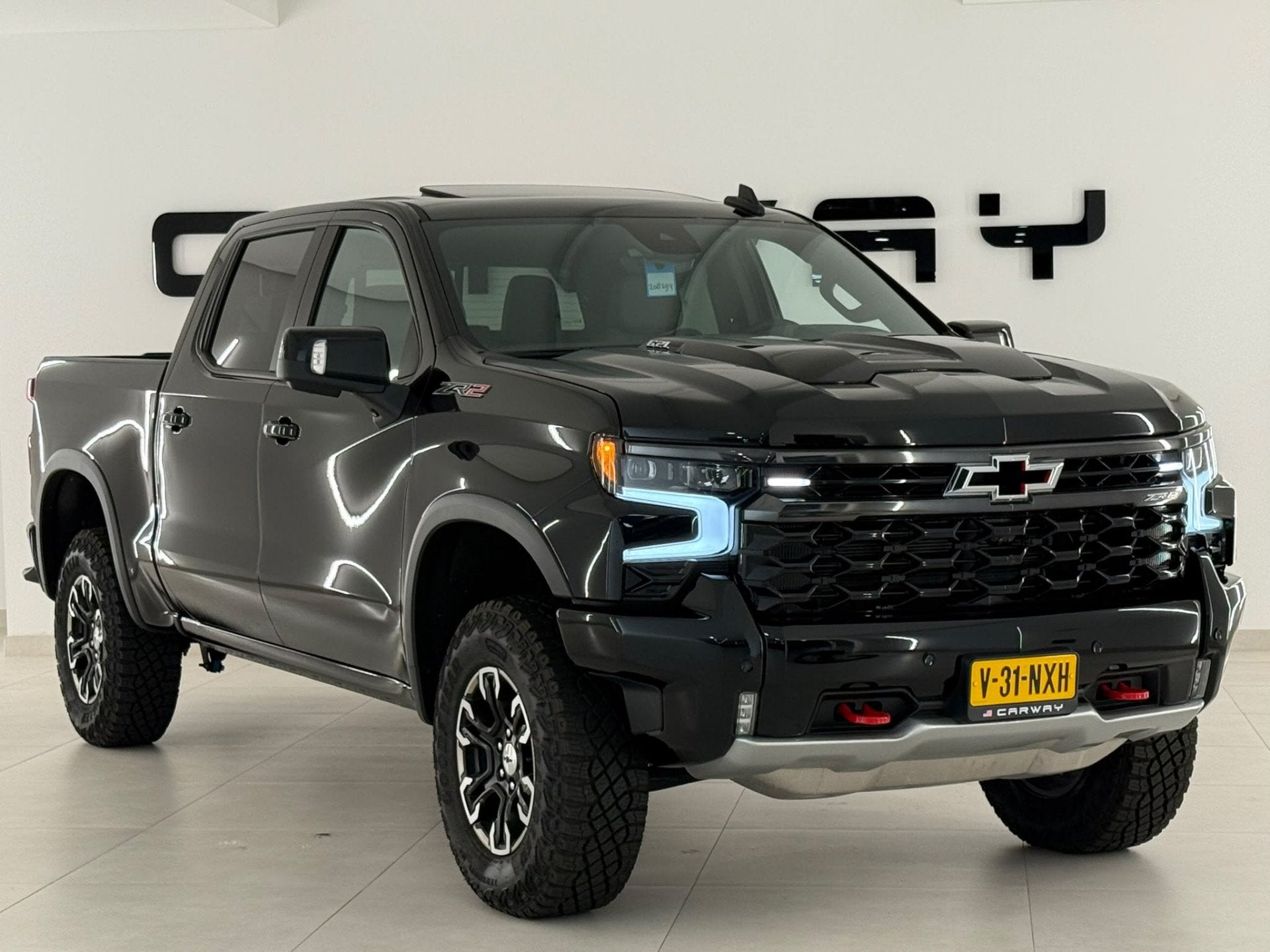Chevrolet Silverado 6.2 V8 ZR2 BPM-VRIJ (bj 2024), Auto's, Automaat, Gebruikt, Automatische klimaatregeling, 426 pk