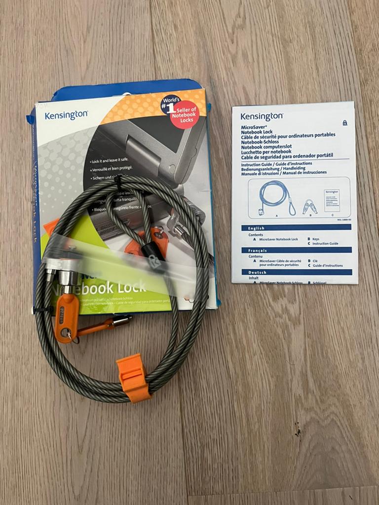 Kensington Microsaver Keyed Laptop-slot, Ophalen of Verzenden, Nieuw, Rugzak