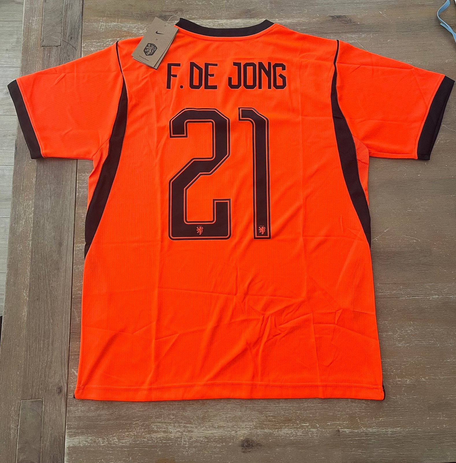 Maat M Nederlands Elftal 2026 Frenkie de Jong #21, Ophalen of Verzenden, Nieuw, Shirt