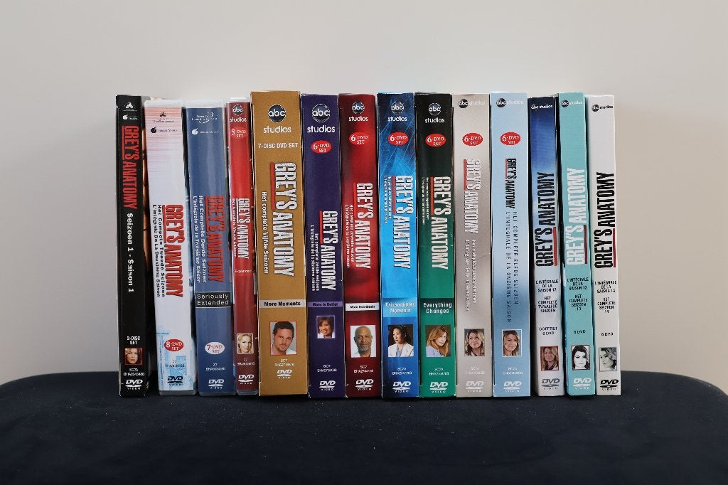 Grey's Anatomy - seizoen 1 tot 14 - DVD-boxen, Cd's en Dvd's, Dvd's | Tv en Series, Gebruikt, Alle leeftijden, Nederlands, Drama