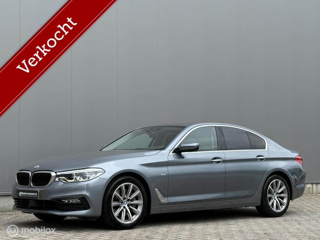 BMW 5-serie 540i High Exe Dealer, 1 ste eig, Trekhaak, vol, Auto's, BMW, Bedrijf, 5-Serie, 360° camera, ABS, Achteruitrijcamera