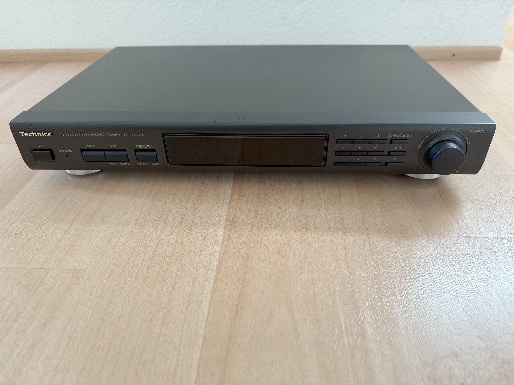 Technics Tuner | ST-G350 | Mooi | Zwart, Ophalen of Verzenden, Gebruikt, Analoog