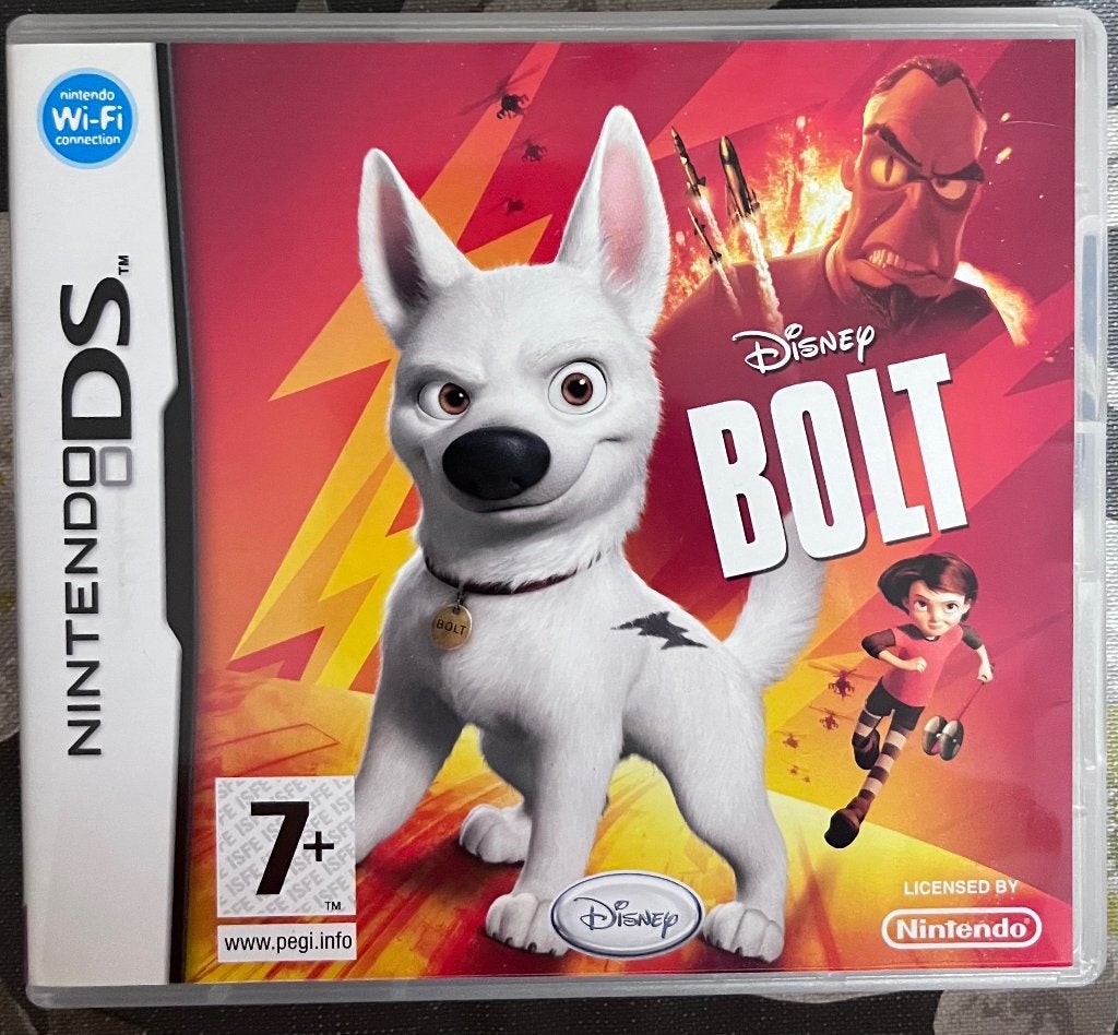 Origineel Nintendo DS spel - Bolt, 1 speler, Ophalen of Verzenden, Gebruikt, Vanaf 7 jaar
