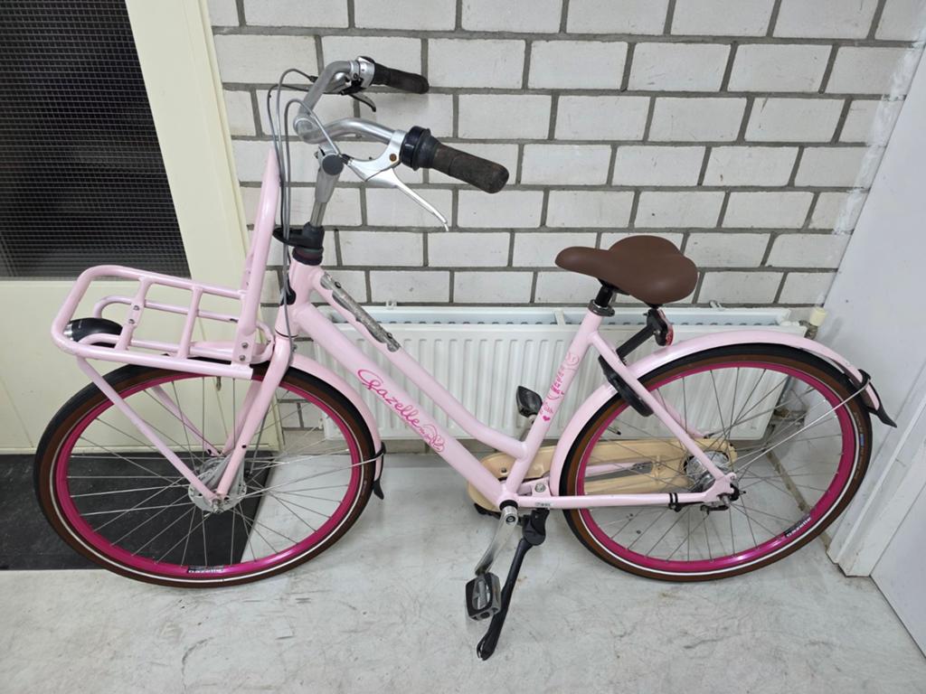 gazelle miss grace roze 50 cm Nexus7, Fietsen en Brommers, Fietsen | Dames | Damesfietsen, Ophalen, Gebruikt, Versnellingen, 50 tot 53 cm