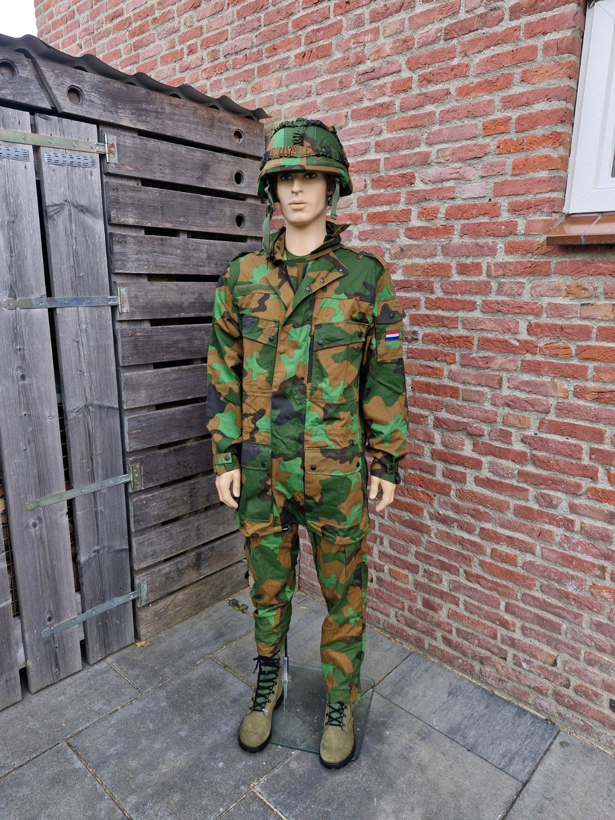 KL camo jungle pop, Ophalen, Landmacht, Nederland