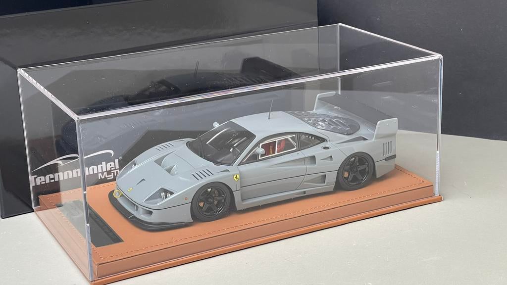 Ferrari F40 LM 1996 Press Version Tecnomodel, Hobby en Vrije tijd, Modelauto's | 1:18, Ophalen of Verzenden, Zo goed als nieuw