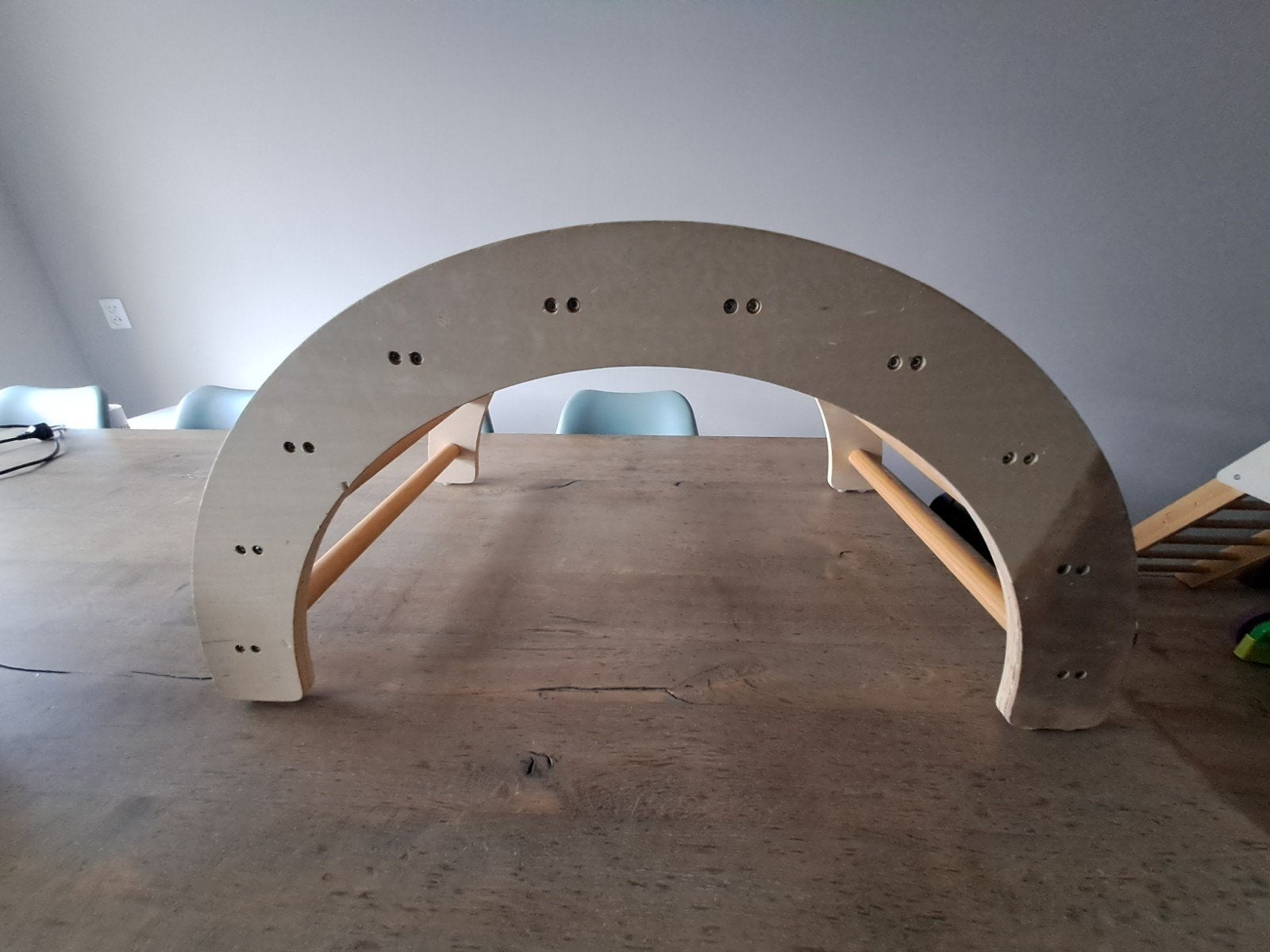 Klimrek  schommelstoel montessori speeltoestel, Ophalen