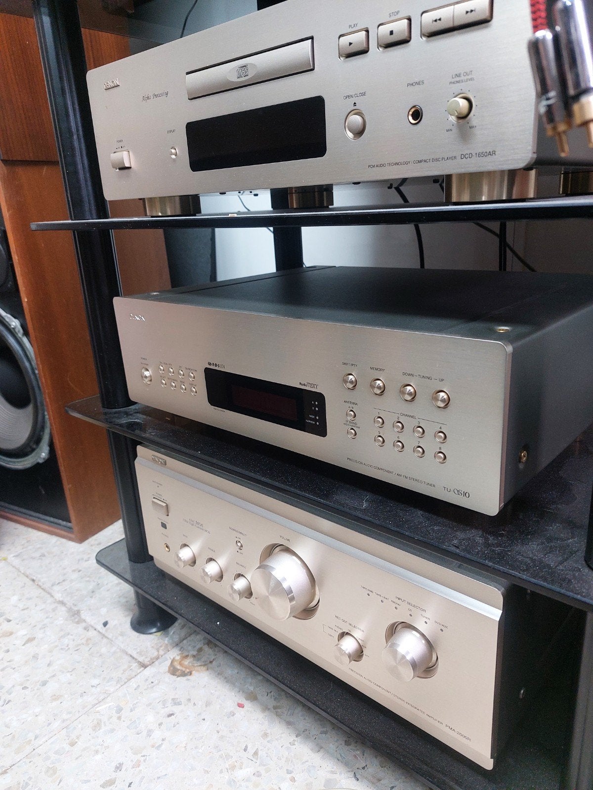 Fraaie Denon set pma2000r dcd1650ar en tuqs10, Ophalen, Denon, Zo goed als nieuw, Nvt