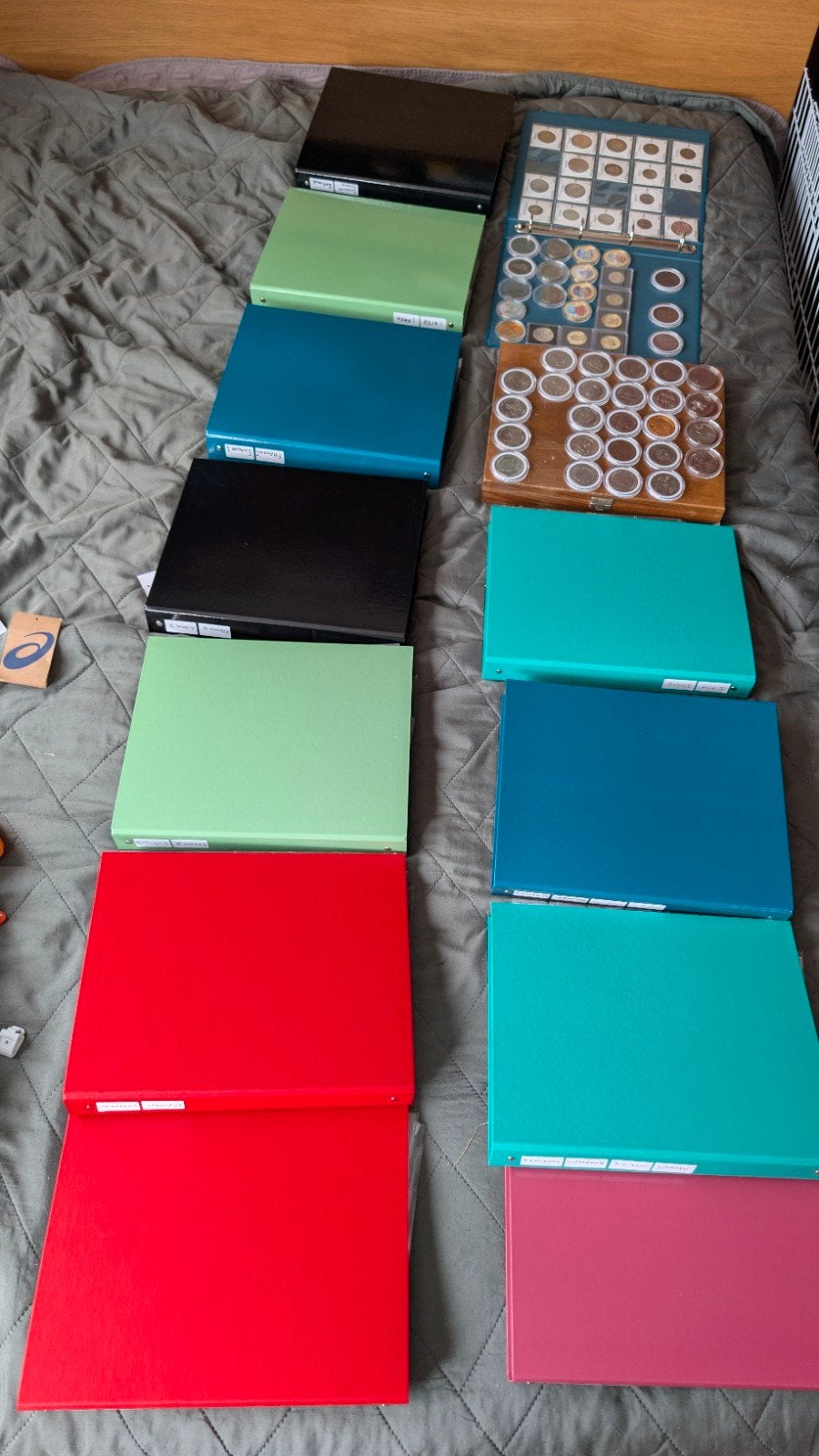 Zeer grote munten collectie (7493 munten) uit 207 landen, Ophalen