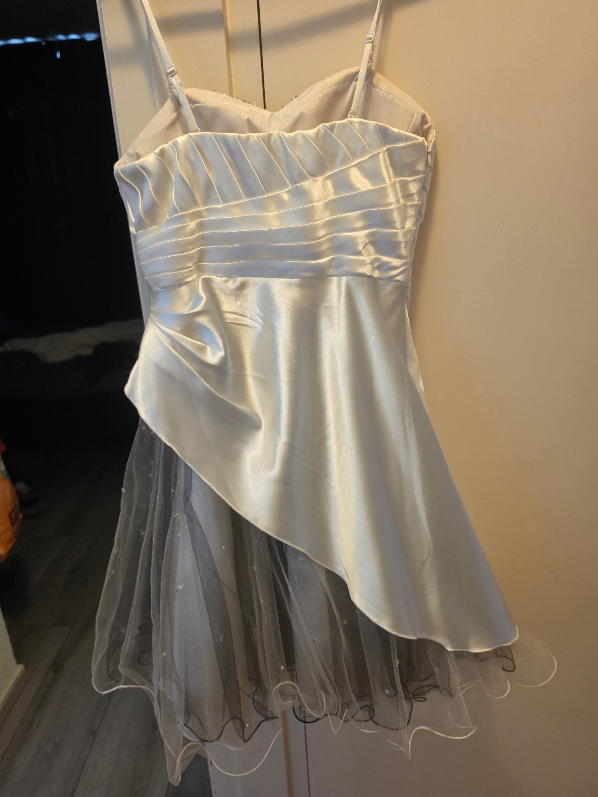 Elegante jurk maat S - Perfect voor feestjes!, Kleding | Dames, Wit, Ophalen of Verzenden, Zo goed als nieuw, Maat 36 (S)