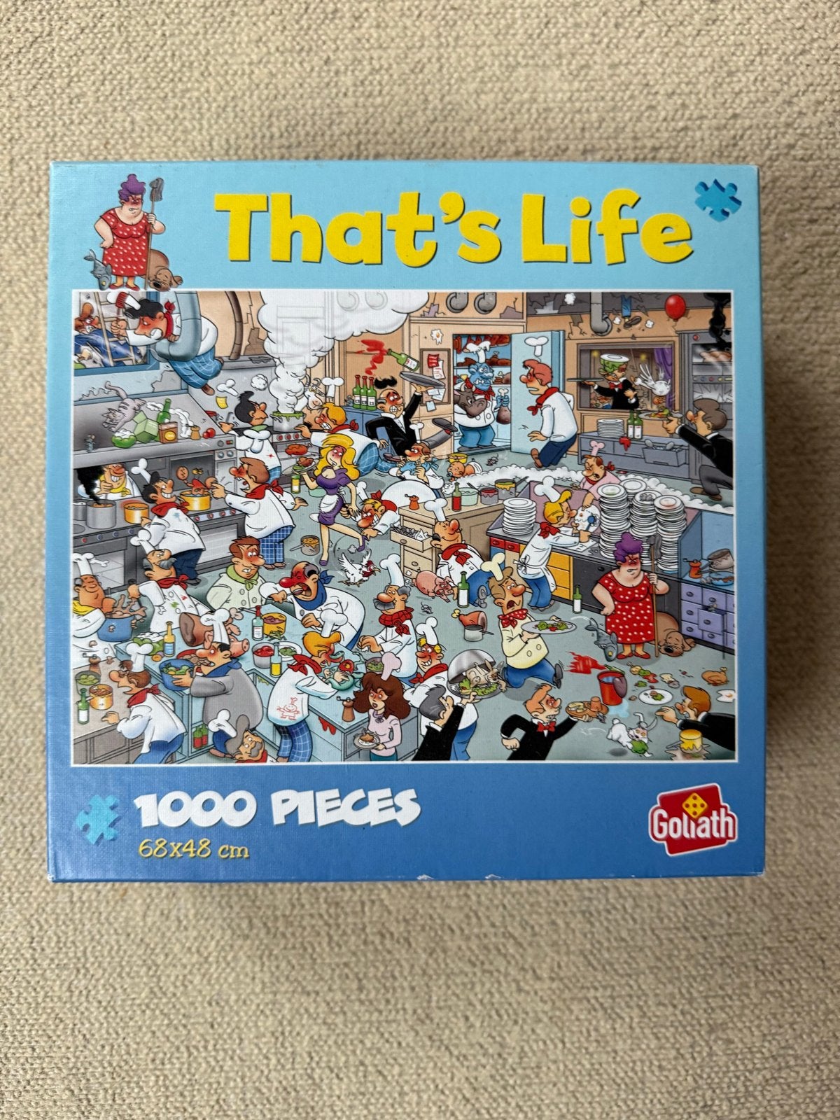 Goliath That's Life Legpuzzel - 1000 stukjes, Ophalen of Verzenden, 500 t/m 1500 stukjes, Zo goed als nieuw, Legpuzzel