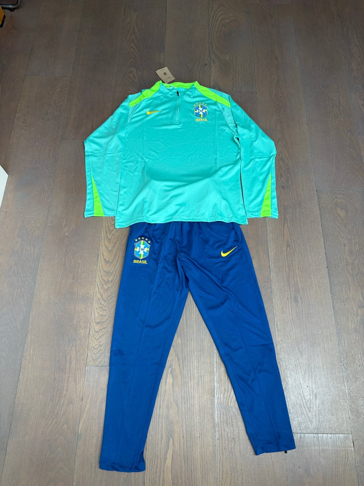 Brazilie Trainingspak Maat XL, Ophalen of Verzenden, Nieuw, Maat 46/48 (XL) of groter, Blauw