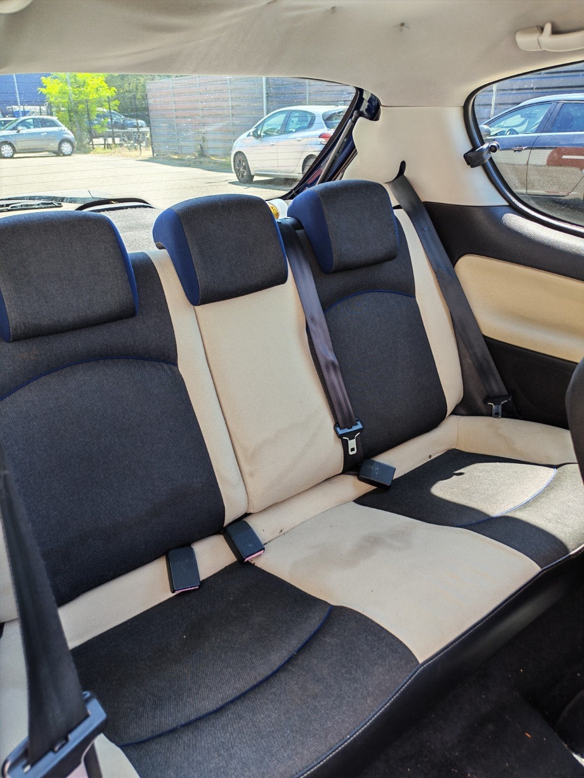 Peugeot 206 1.4 XT 3D AUT 2005 Blauw, Beige, Blauw, 1100 kg, 955 kg