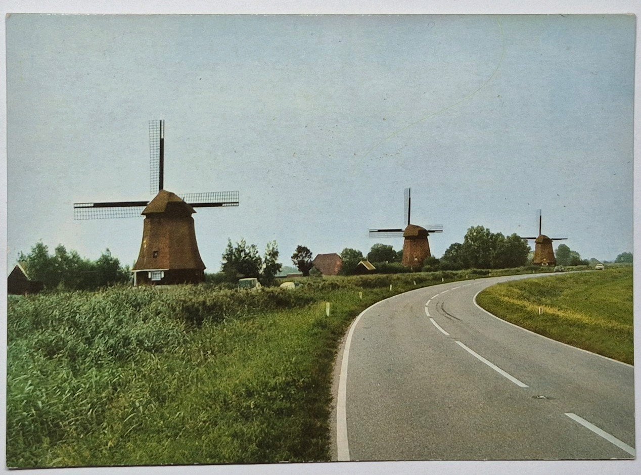 Oterleek - Rustenburg Ursum  ( N.H. ) Schermermolens, Verzenden, 1960 tot 1980, Ongelopen, Noord-Holland
