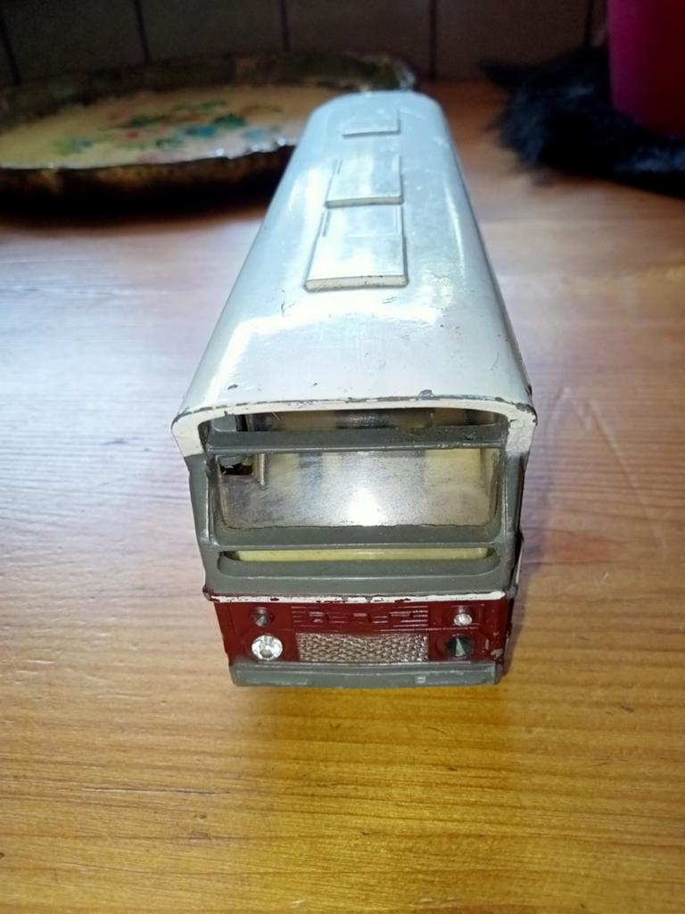 Nostalgische DAF city bus, Lion toys, Ophalen of Verzenden, Gebruikt