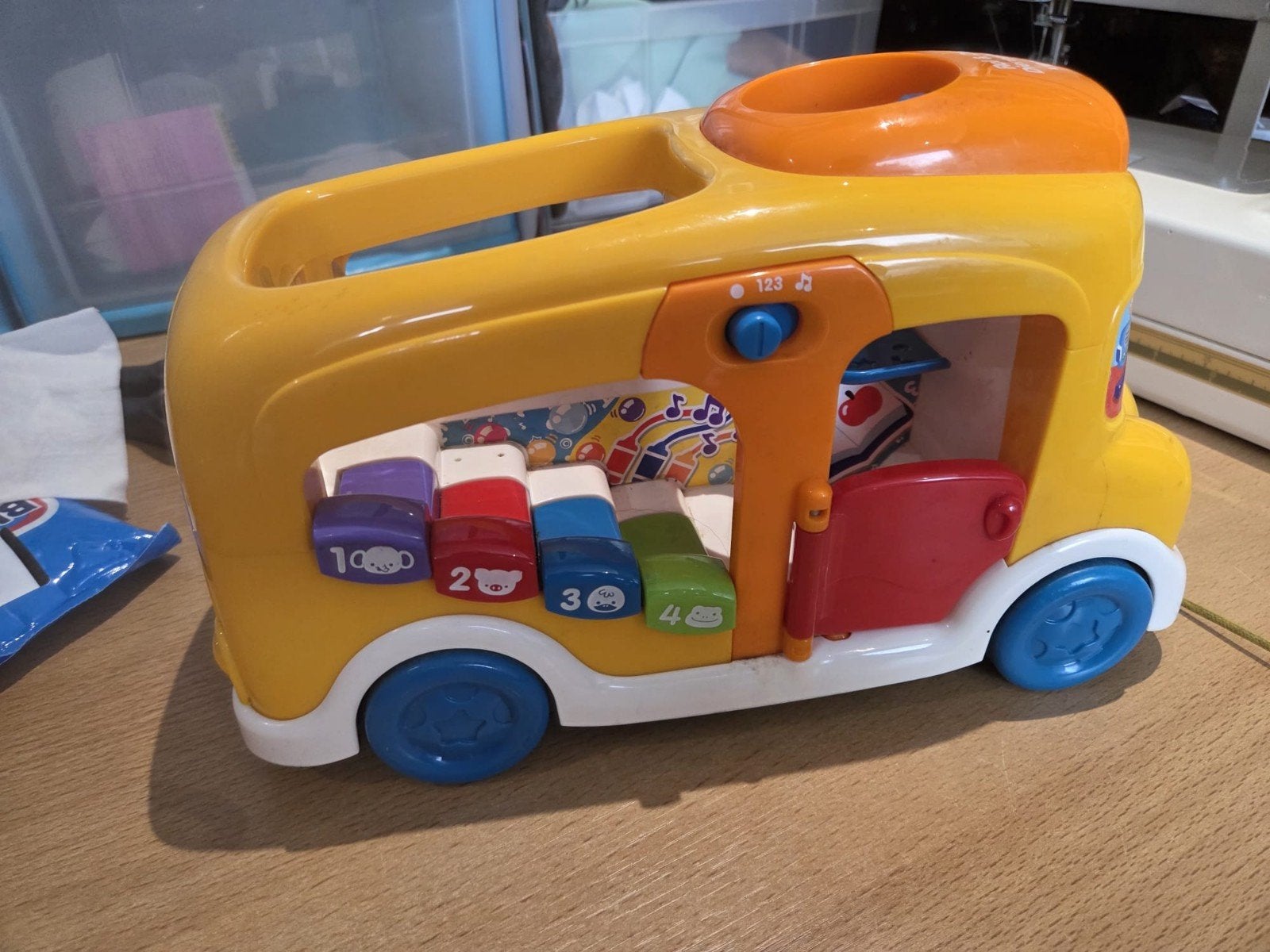 Leuk speelgoedpakket: VTech bus, paardje, rups en meer!, Ophalen of Verzenden, Gebruikt, Overige typen, Met licht