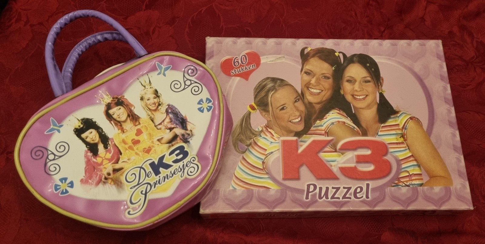 K3 ORIGINALS handtas en puzzel, Ophalen of Verzenden, Meer dan 50 stukjes, 6 jaar of ouder