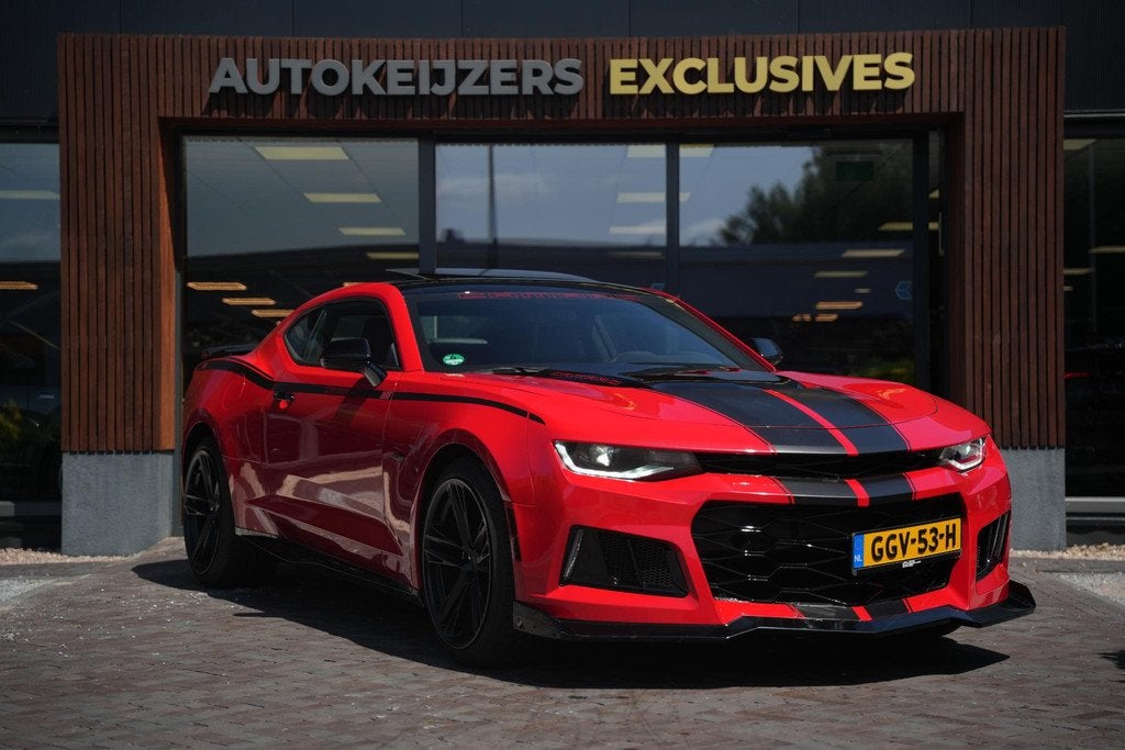 Chevrolet USA Camaro 6.2 V8 Schuifdak Cruise Clima, Auto's, Chevrolet, Automaat, Achterwielaandrijving, Gebruikt, 453 pk