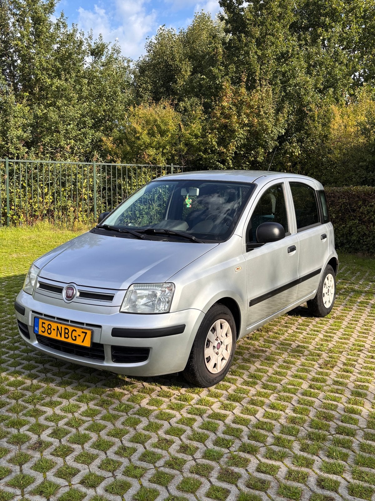 Fiat Panda 1.2 2010 Grijs, Auto's, 1242 cc, Origineel Nederlands, Handgeschakeld, Particulier