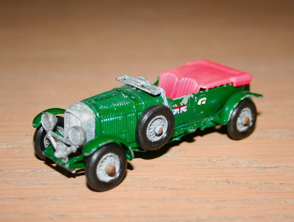 Bentley 4 1/2 litre Matchbox, Ophalen of Verzenden, Gebruikt, Auto, Matchbox