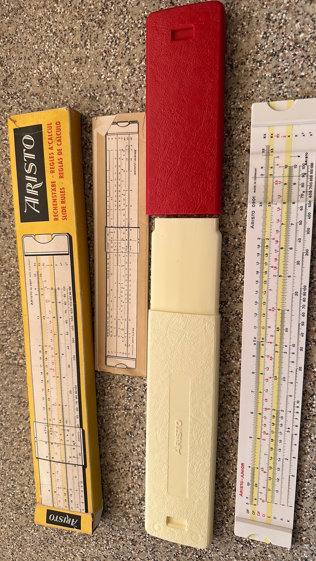 Aristo rekenliniaal, Ophalen of Verzenden, Zo goed als nieuw