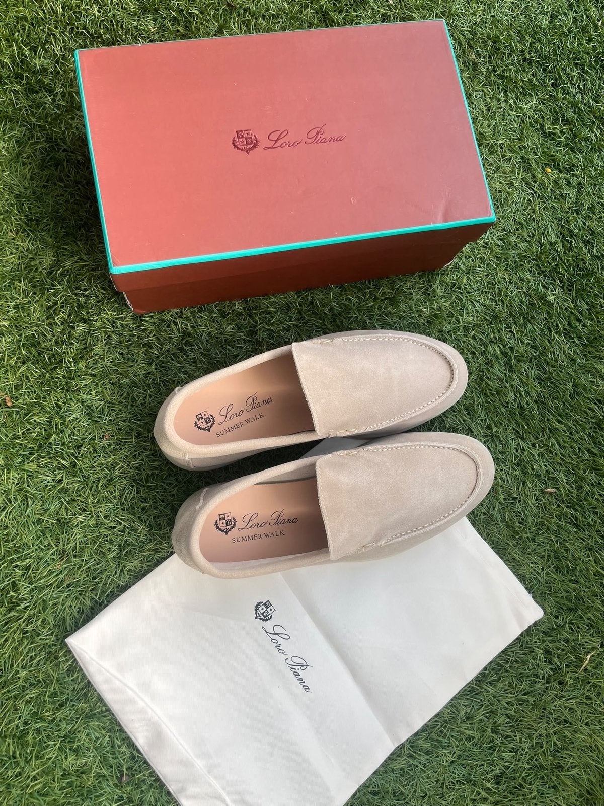 Loro Piana Summer Walk Loafers - Maat 42 - Ongedragen, Loafers, Overige kleuren, Verzenden, Nieuw