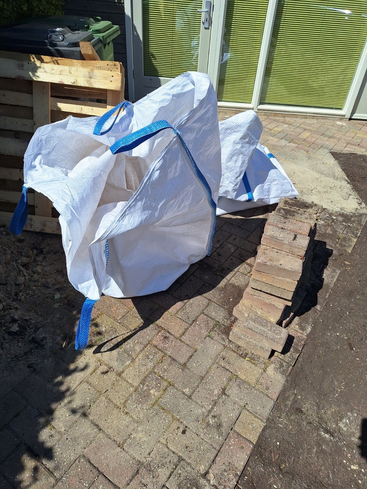 Gratis 2 big bags, Ophalen, Gebruikt