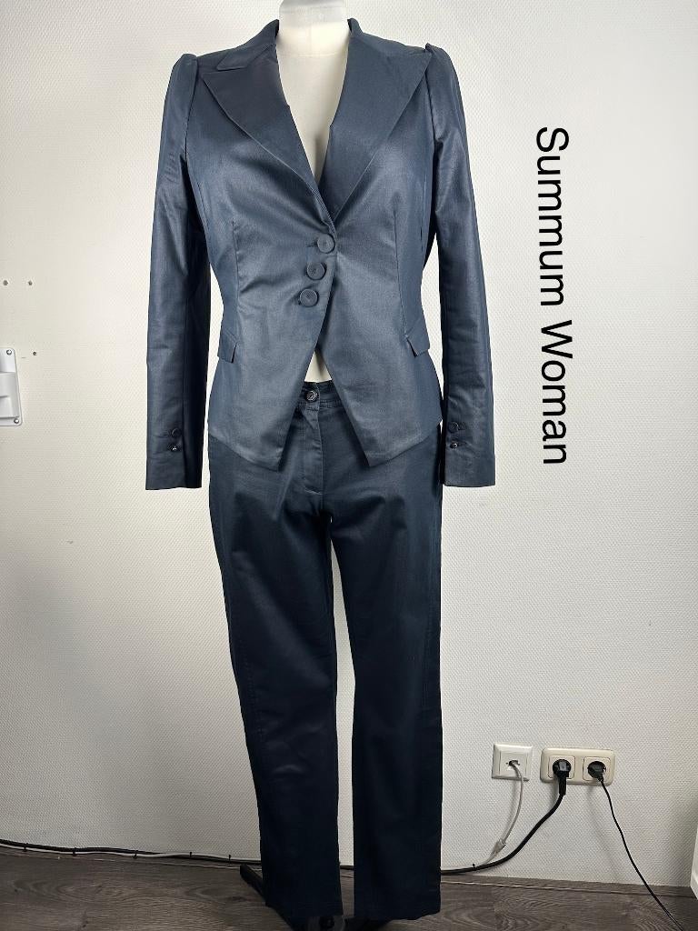 Summum Woman Broekpak  (mt: 42) 32,1/9606, Summum Woman, Summum Woman, Blauw, Maat 42/44 (L)