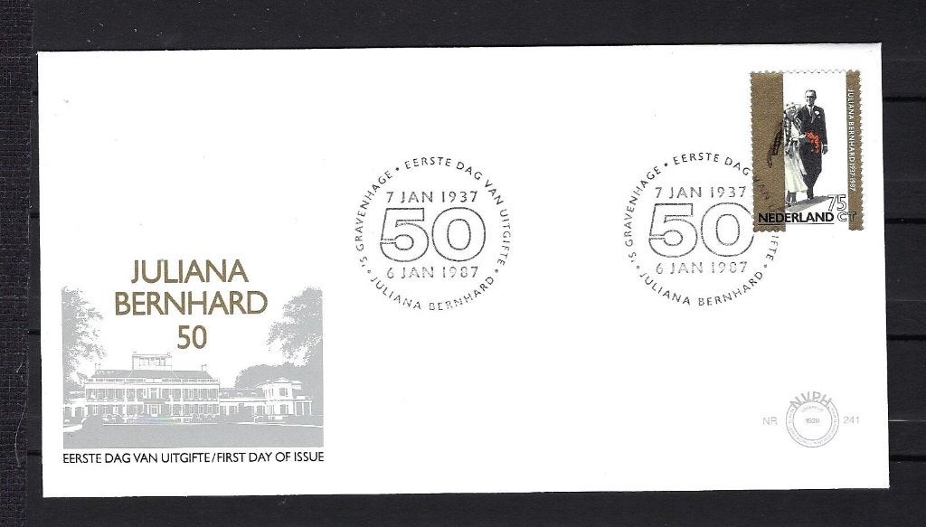 FDC NVPH E241 onbeschreven, Postzegels en Munten, Postzegels | Eerstedagenveloppen, Ophalen of Verzenden, Onbeschreven, Nederland
