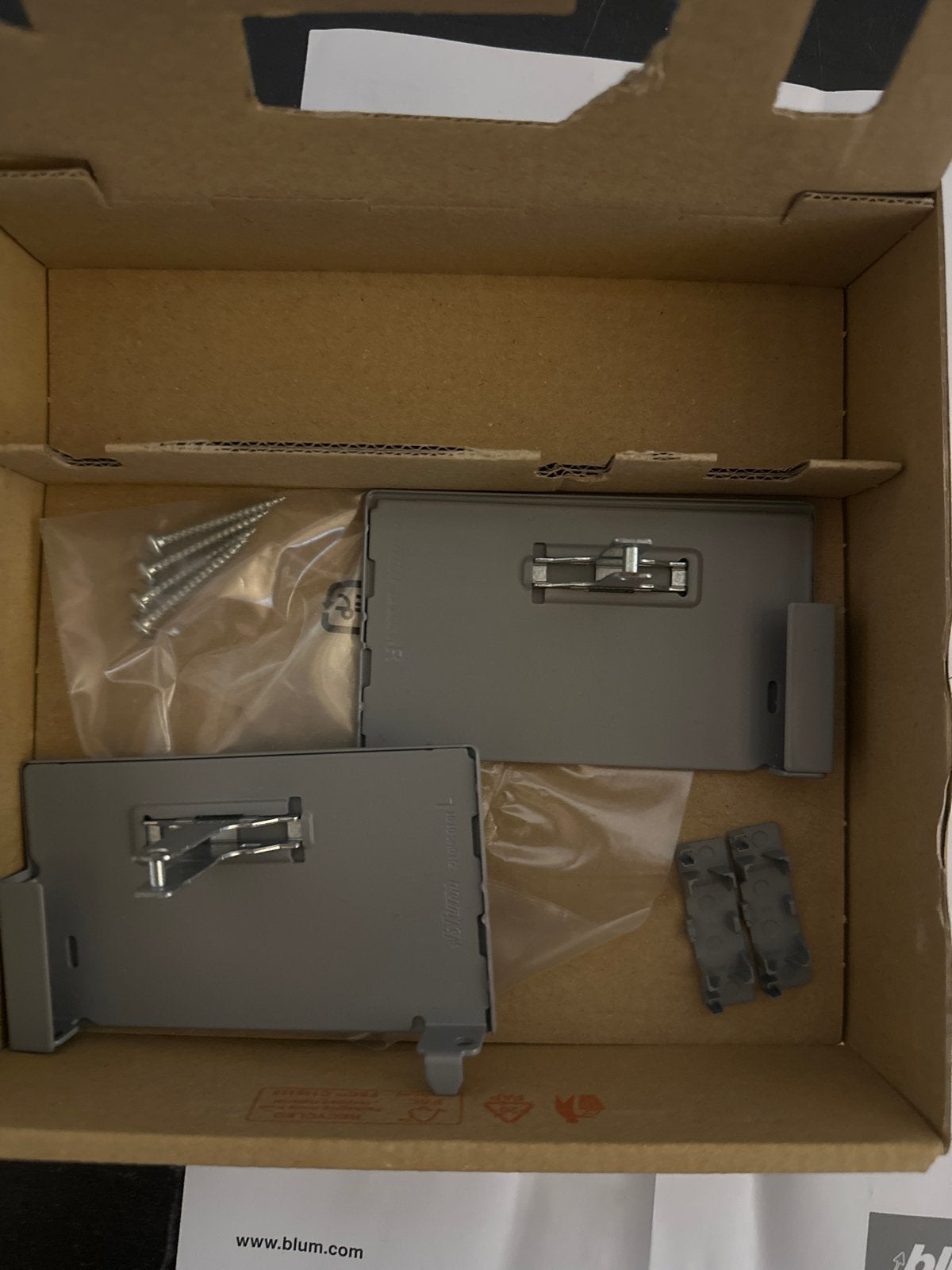 Nieuwe Blum Merivobox ladegeleiderset, ., Nieuw, Ophalen of Verzenden, .
