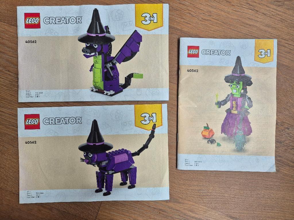 Lego creator 3 in 1 (heks, kat, draakje) - 40562, Ophalen, Lego, Compleet, Zo goed als nieuw