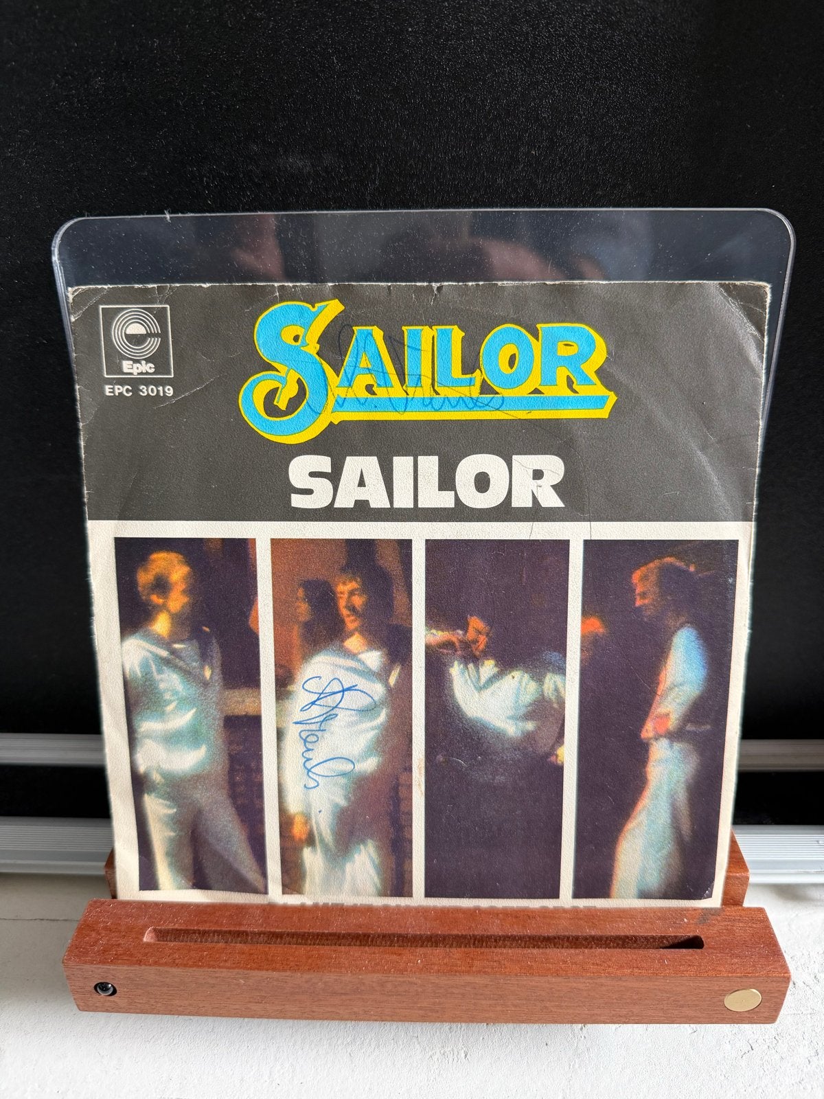 Sailor - Sailor (Gesigneerde 7 inch vinyl single), Gebruikt, Ophalen of Verzenden, Pop, EP