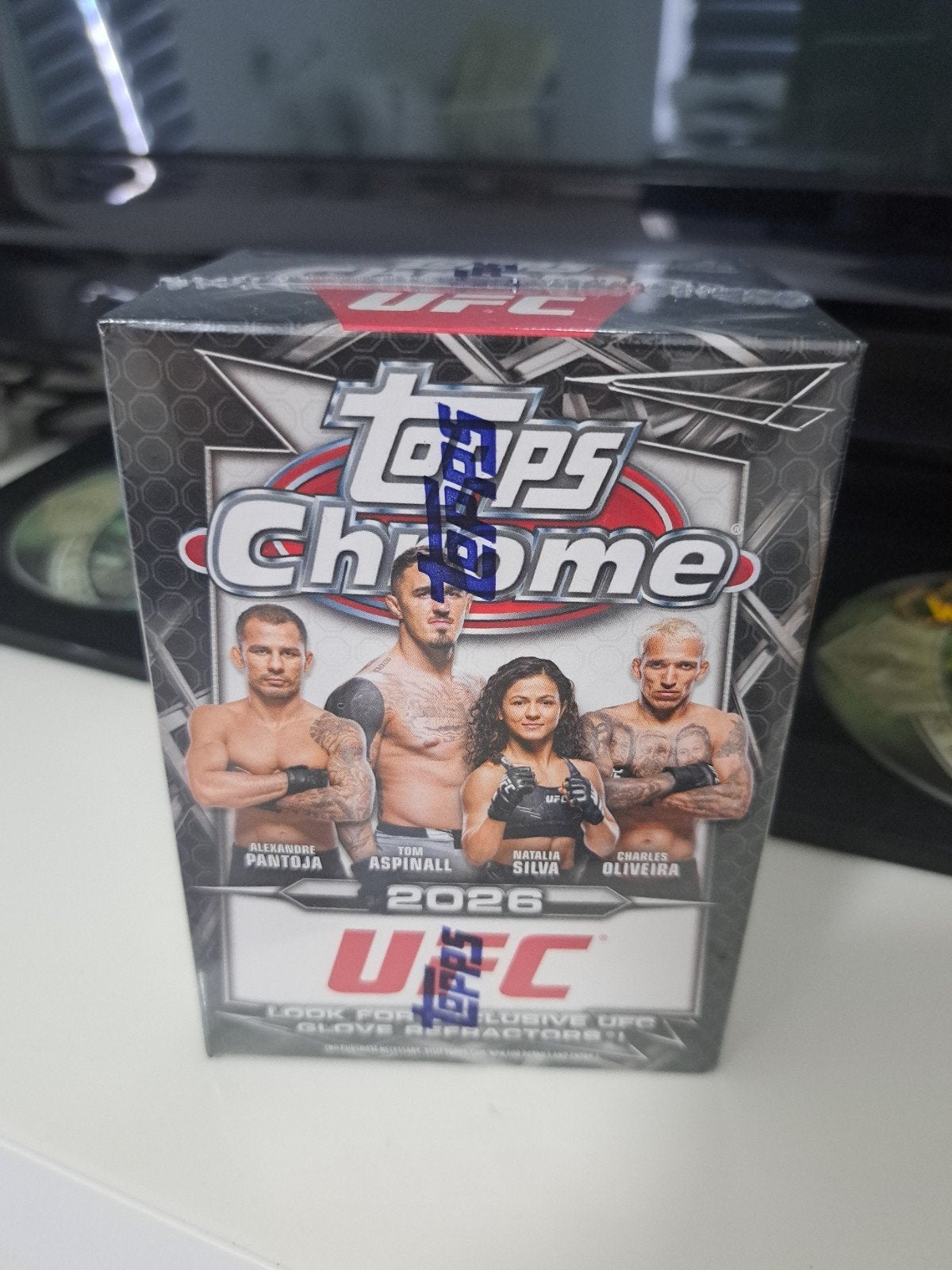 Topps Chrome UFC 2026 Boosterbox - Nieuw en Geseald, Ophalen of Verzenden, Nieuw, Boosterbox