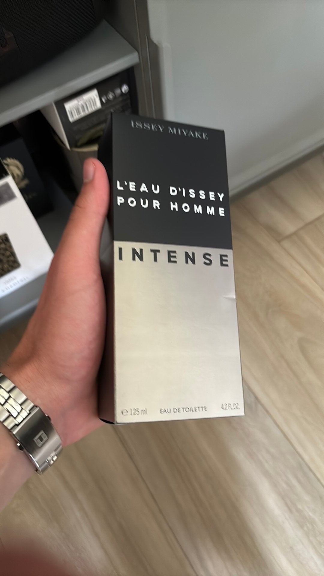 Issey Miyake l’Eau d’issey edt intense 125ml, Ophalen of Verzenden, Nieuw