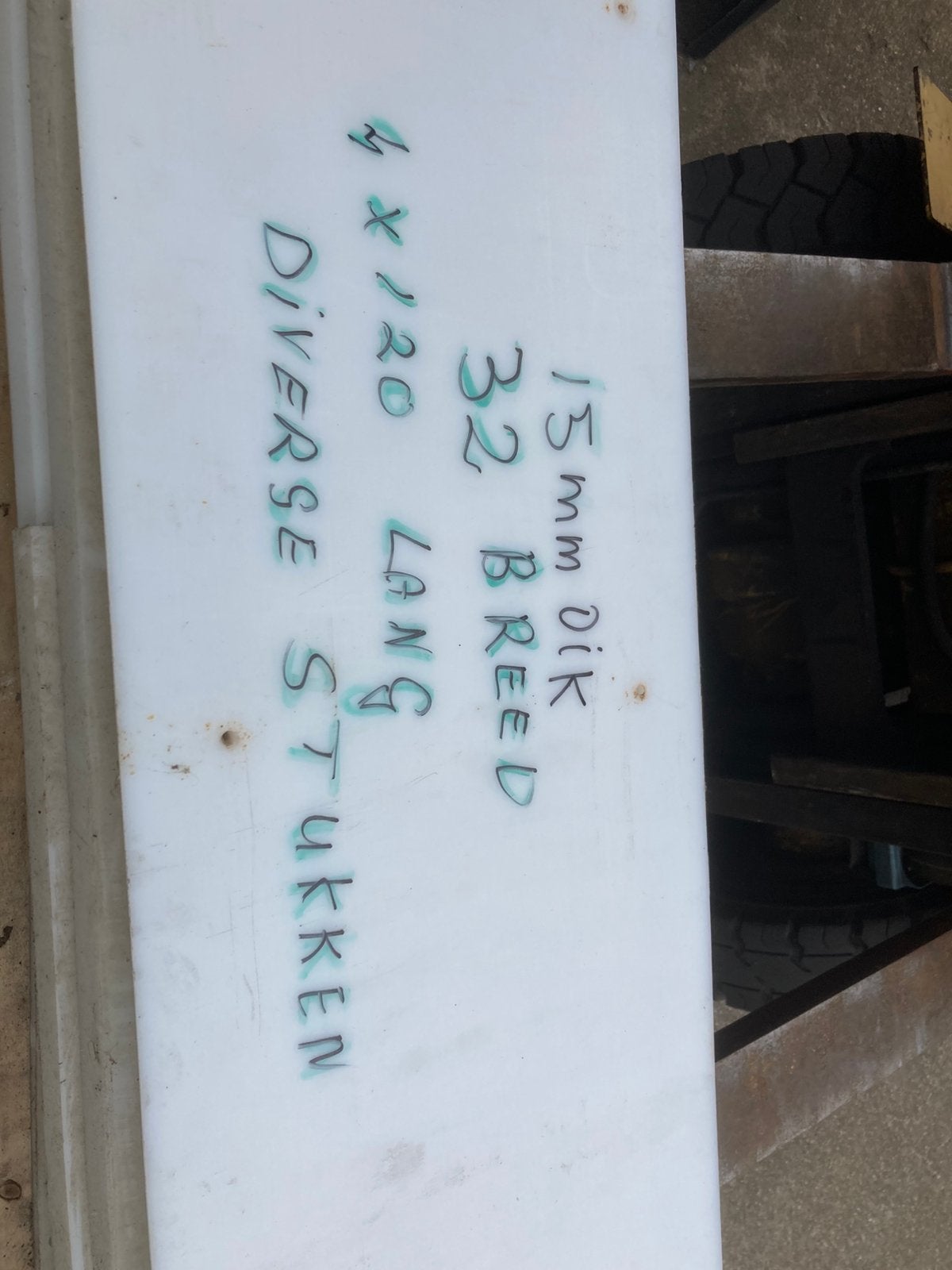 Teflonplaten, Ophalen of Verzenden, Gebruikt