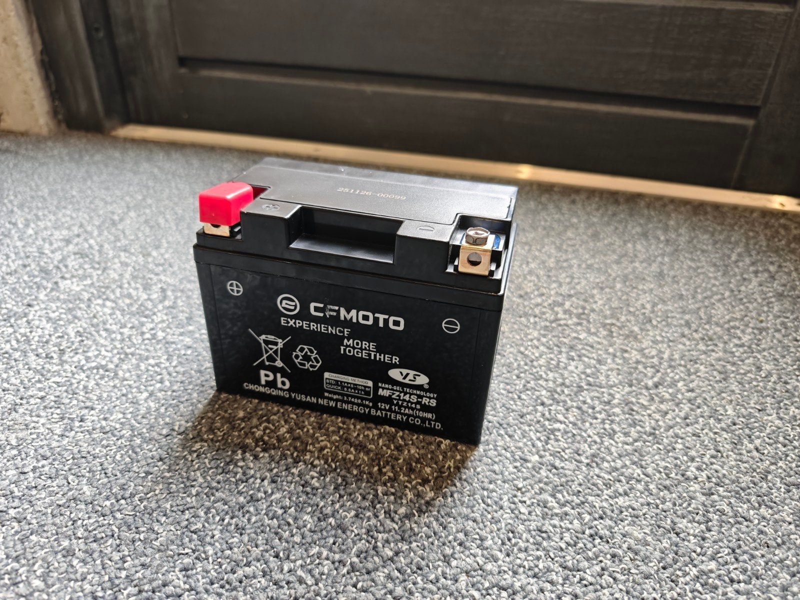 YTZ14S Motor accu (nieuw!), Ophalen of Verzenden, Nieuw