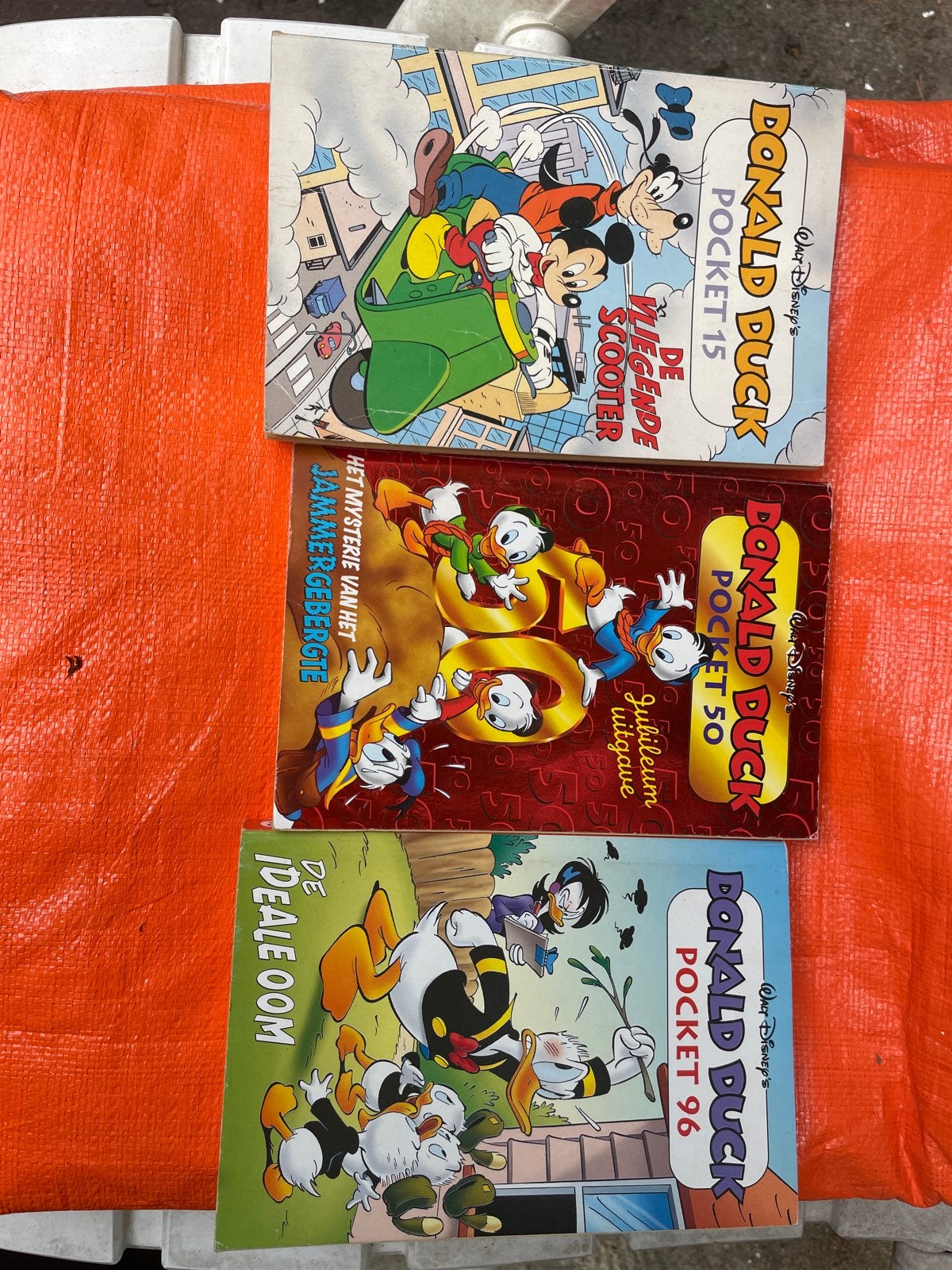 Donald Duck Pockets - 3 stuks: 15, 50, 96, Meerdere stripboeken, Ophalen, Gelezen