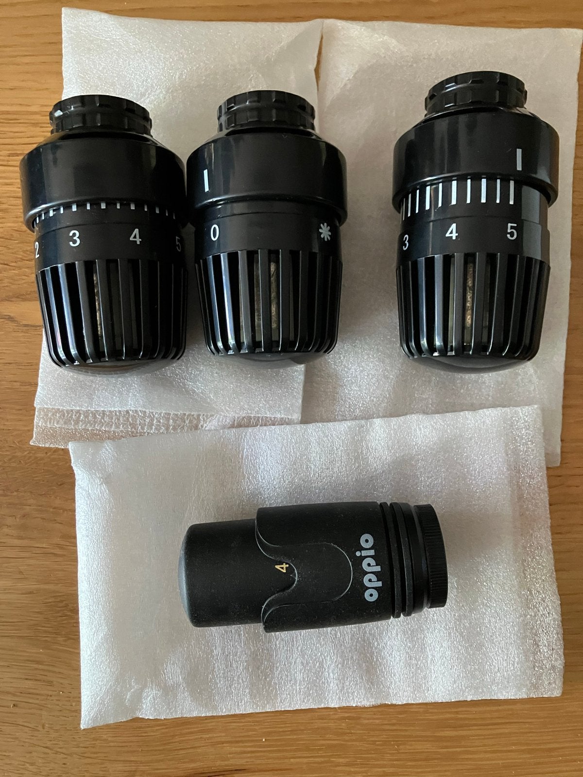 Thermostaatknoppen en Oppio thermostaat, Ophalen, Slimme thermostaat, Nieuw