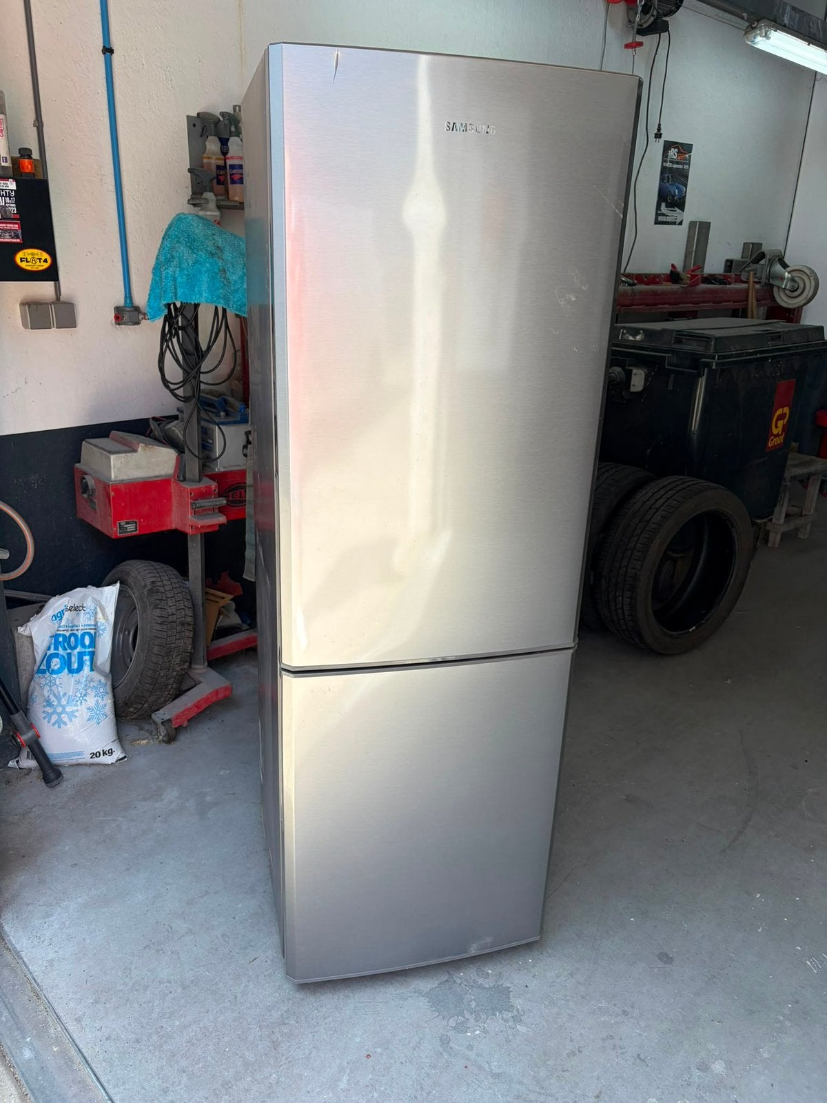 Te koop koelkast, Witgoed en Apparatuur, Ophalen, Gebruikt, 200 liter of meer, Met aparte vriezer