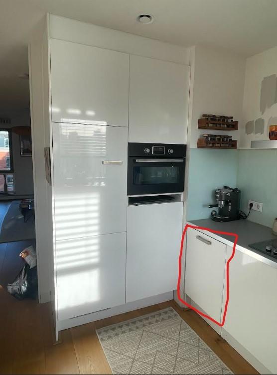 Ikea Fröslunda vaatwasser, Witgoed en Apparatuur, Vaatwasmachines, Ophalen, Minder dan 10 liter, Zo goed als nieuw, Inbouw