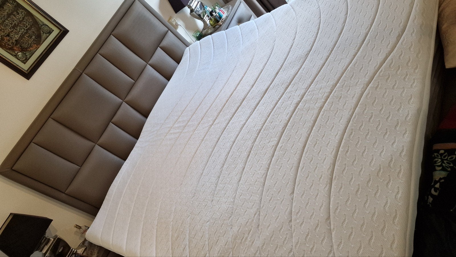 WELLPUR Topmatras W180 x L200 x H8 cm, Tweepersoons, Ophalen of Verzenden, Zo goed als nieuw, Matras