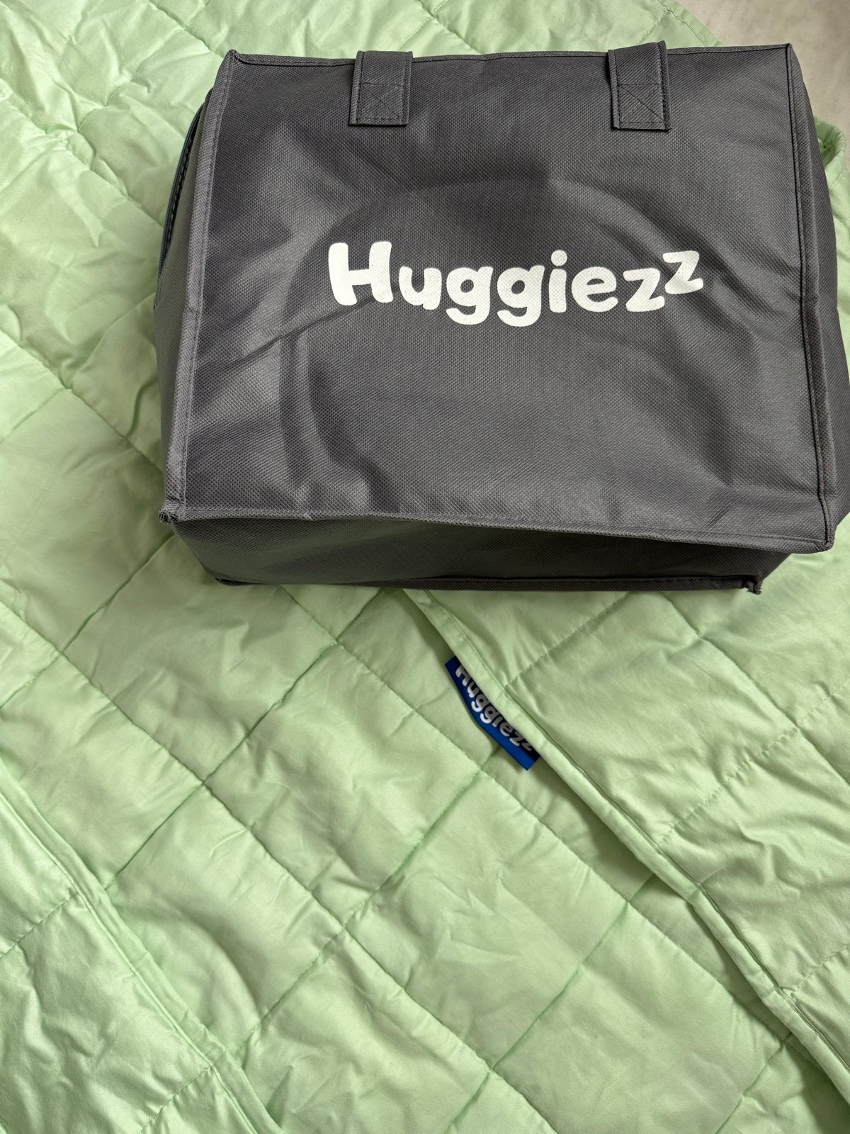 Huggies verzwaarde deken met draagtas, Ophalen, Zo goed als nieuw