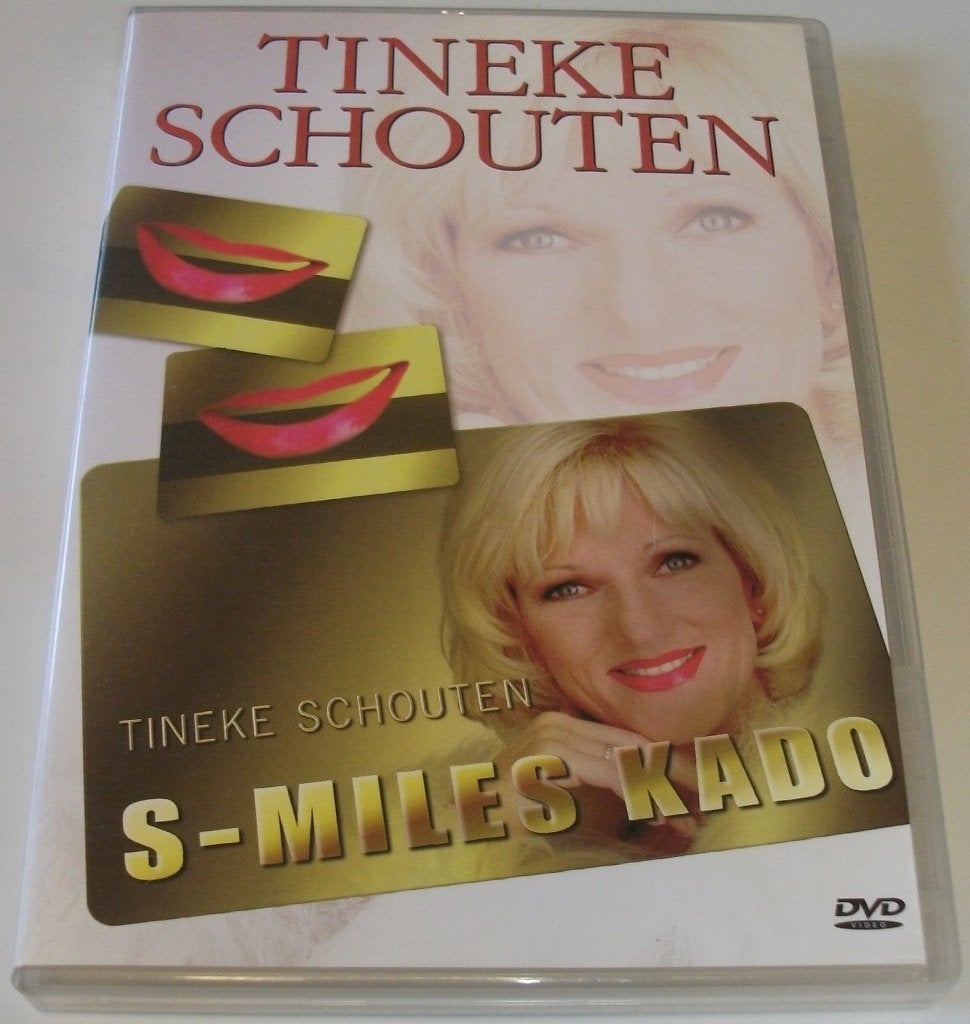 Dvd *** TINEKE SCHOUTEN *** S-Miles Kado, Alle leeftijden, Ophalen of Verzenden, Zo goed als nieuw, Stand-up of Theatershow
